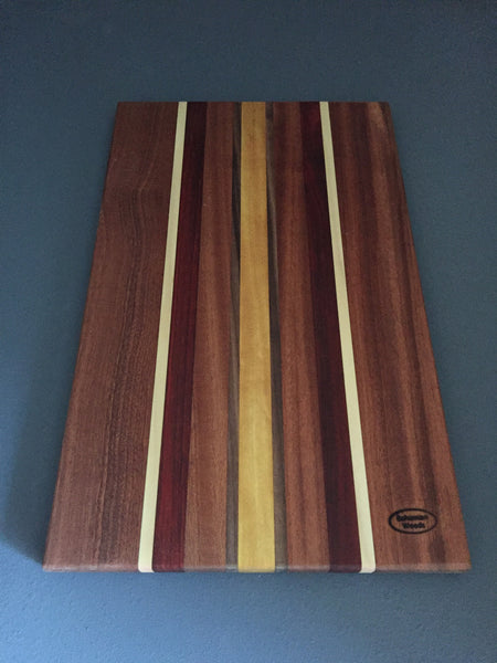 Handmade Mixed Wood Cutting Board