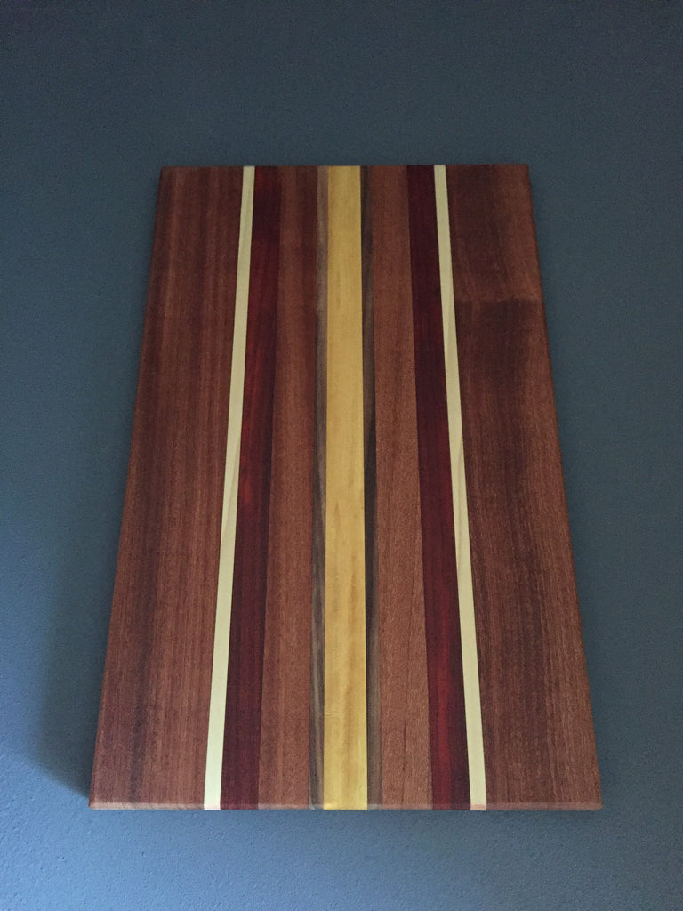 Handmade Mixed Wood Cutting Board