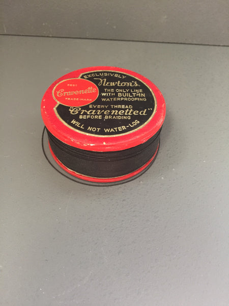 Vintage Newton's Black Ghost Casting Line