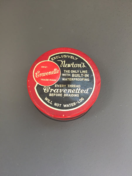 Vintage Newton's Black Ghost Casting Line