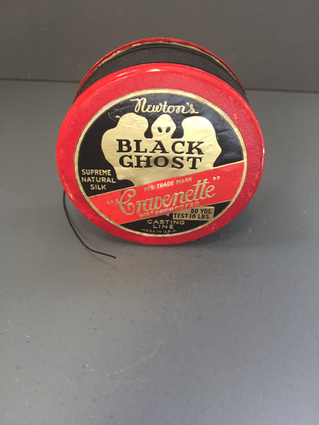 Vintage Newton's Black Ghost Casting Line